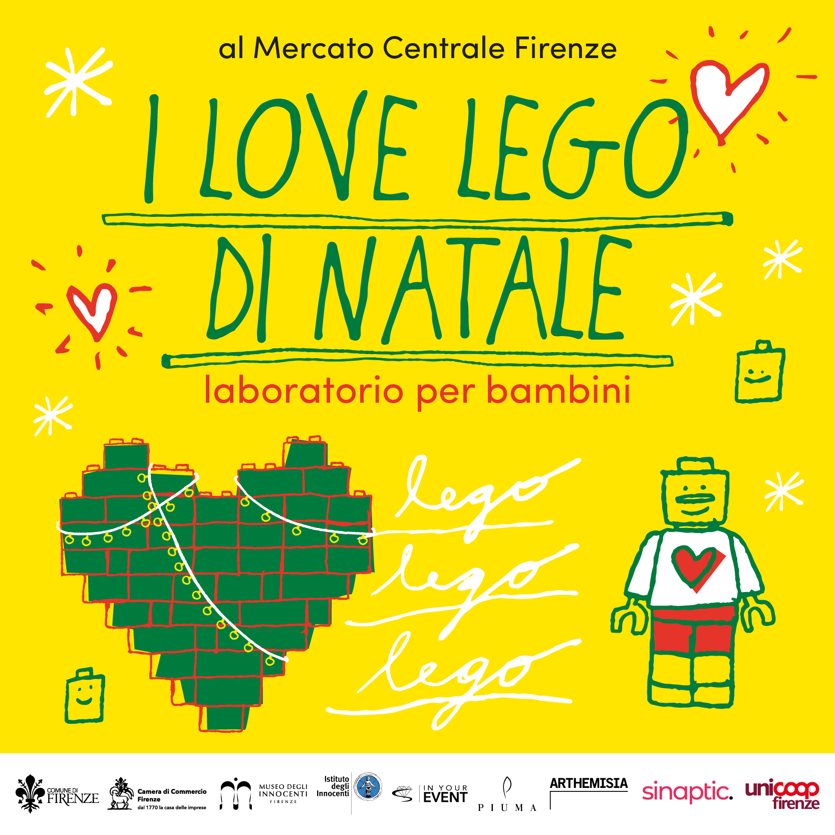 I Love Lego Di Natale Mercato Centrale